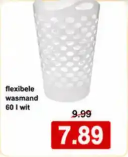 NH Market Flexibele wasmand wit aanbieding