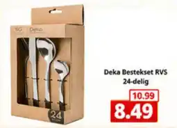 NH Market Deka Bestekset RVS aanbieding
