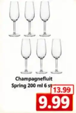 NH Market Champagnefluit Spring aanbieding