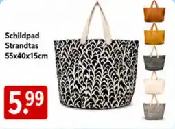 NH Market Schildpad strandtas aanbieding