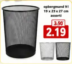 NH Market opbergmand aanbieding