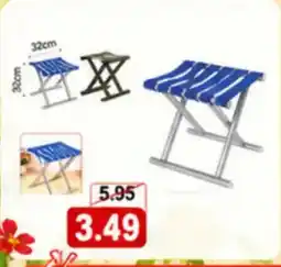 NH Market Portable folding camping stool aanbieding