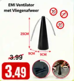 NH Market Emi ventilator met vliegenafweer aanbieding