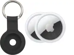 Coolblue Apple AirTag 2 (2-Pack) + BlueBuilt Apple AirTag Sleutelhanger aanbieding