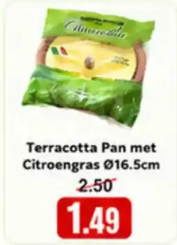 NH Market Terracotta Pan met Citroengras aanbieding