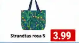 NH Market Strandtas rosa S aanbieding