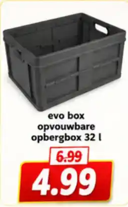 NH Market Evo box opvouwbare opbergbox aanbieding
