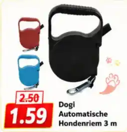 NH Market Dogi automatische hondenriem 3 m aanbieding