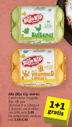 Albert Heijn Alle Blije Kip eieren aanbieding