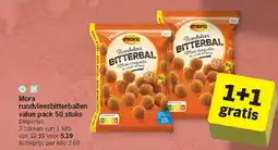 Albert Heijn Mora rundvleesbitterballen value pack aanbieding