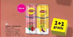 Albert Heijn Lipton + kombucha aanbieding