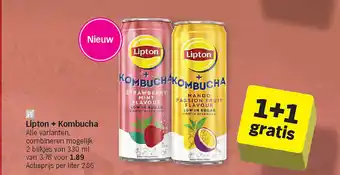Lipton + kombucha