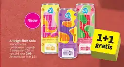 Albert Heijn AH High fiber soda aanbieding