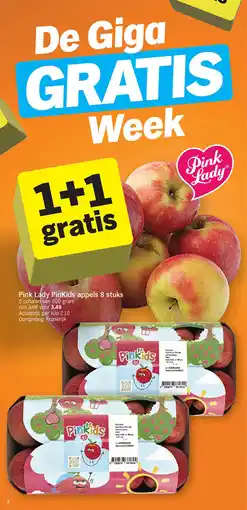 Albert Heijn Pink lady pinkids appels aanbieding
