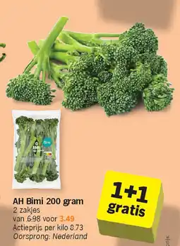 Albert Heijn AH Bimi aanbieding