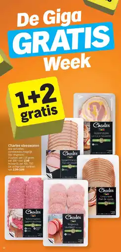 Albert Heijn Charles vleeswaren aanbieding