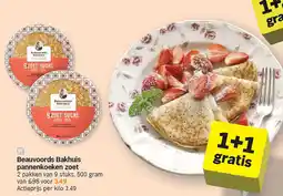 Albert Heijn Beauvoords bakhuis pannenkoeken zoet aanbieding