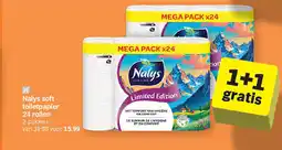 Albert Heijn Nalys soft toiletpapier aanbieding