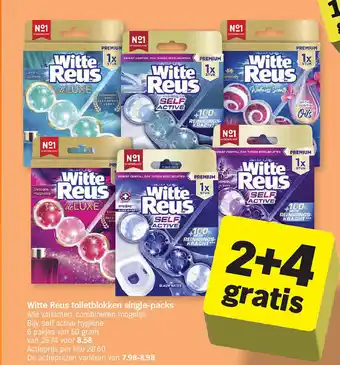 Albert Heijn Witte reus toiletblokken single packs aanbieding