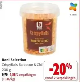 Colruyt Boni Selection CrispyBalls Barbecue & Chili aanbieding