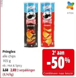 Colruyt Pringles Hot & Spicy aanbieding