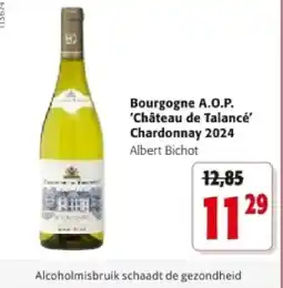 Colruyt Bourgogne A.O.P. 'Château de Talancé' Chardonnay 2024 aanbieding