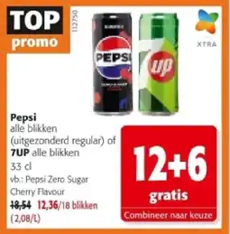 Colruyt Pepsi Zero Sugar Cherry Flavour aanbieding