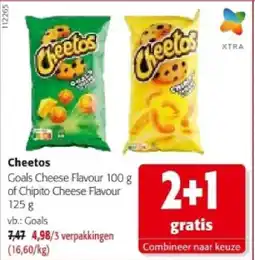 Colruyt Cheetos Goals aanbieding