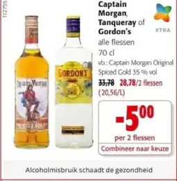 Colruyt Captain Morgan Original Spiced Gold 35 % vol aanbieding