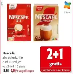 Colruyt Nescafé 3-in-1 10 stuks aanbieding