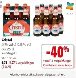 Colruyt Cristal 5 % vol aanbieding