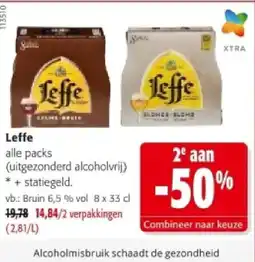 Colruyt Leffe Bruin 6,5 % vol aanbieding