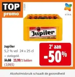 Colruyt Jupiler 5,2 % vol aanbieding