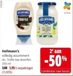 Colruyt Hellmann's Truffel top-downfles aanbieding