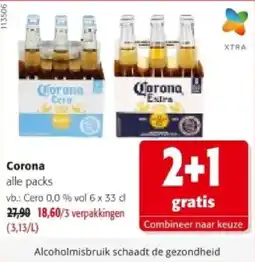 Colruyt Corona Cero 0,0 % vol aanbieding