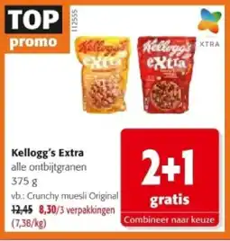 Colruyt Kellogg's Extra Crunchy muesli Original aanbieding