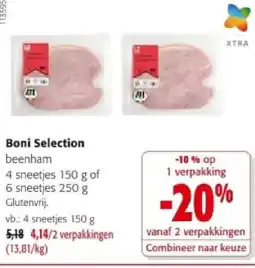 Colruyt Boni Selection 4 sneetjes aanbieding