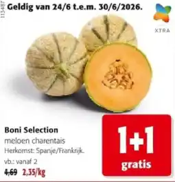 Colruyt Boni Selection meloen charentais aanbieding