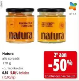 Colruyt Natura Paprika-chili aanbieding