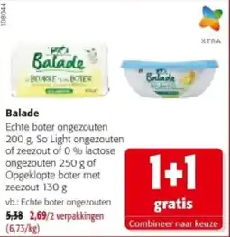 Colruyt Balade Echte boter ongezouten aanbieding