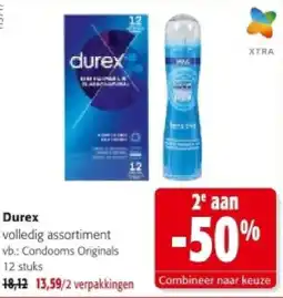 Colruyt Durex Condooms Originals 12 stuks aanbieding