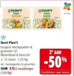 Colruyt Boni Plan't Aardappelen & groenten aanbieding