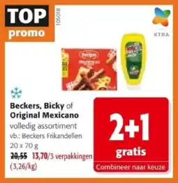 Colruyt Beckers Frikandellen aanbieding