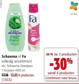 Colruyt Schauma shampoo 7 kruiden aanbieding