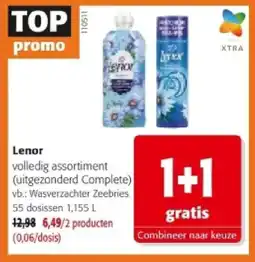 Colruyt Lenor Wasverzachter Zeebries 55 dosissen aanbieding