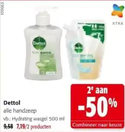 Colruyt Dettol Hydrating wasgel aanbieding