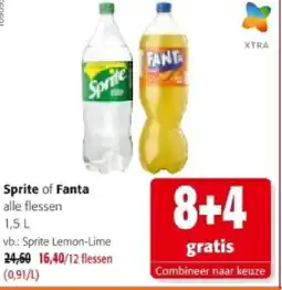 Colruyt Sprite Lemon-Lime aanbieding