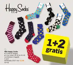 Albert Heijn Alle Happy Socks aanbieding