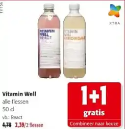 Colruyt Vitamin Well React aanbieding