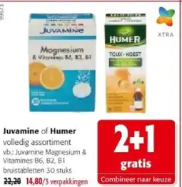 Colruyt Juvamine Magnesium & Vitamines B6, B2, B1 bruistabletten 30 stuks aanbieding